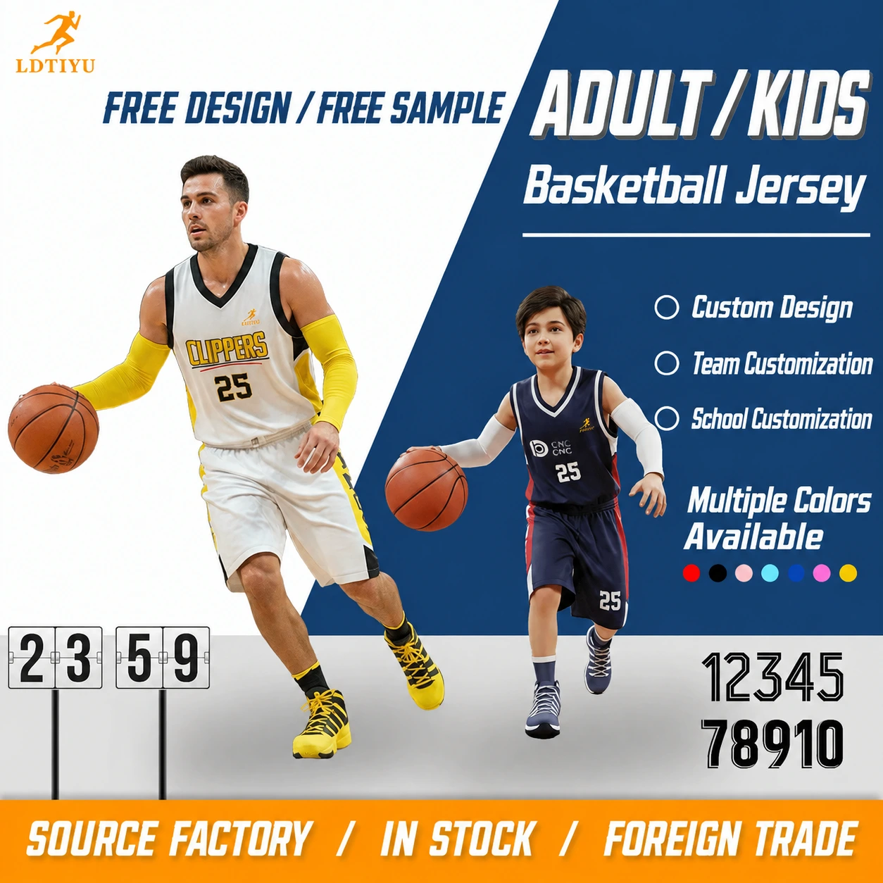 Custom Basketball Uniform Set Men Team Training Jersey Wholesale