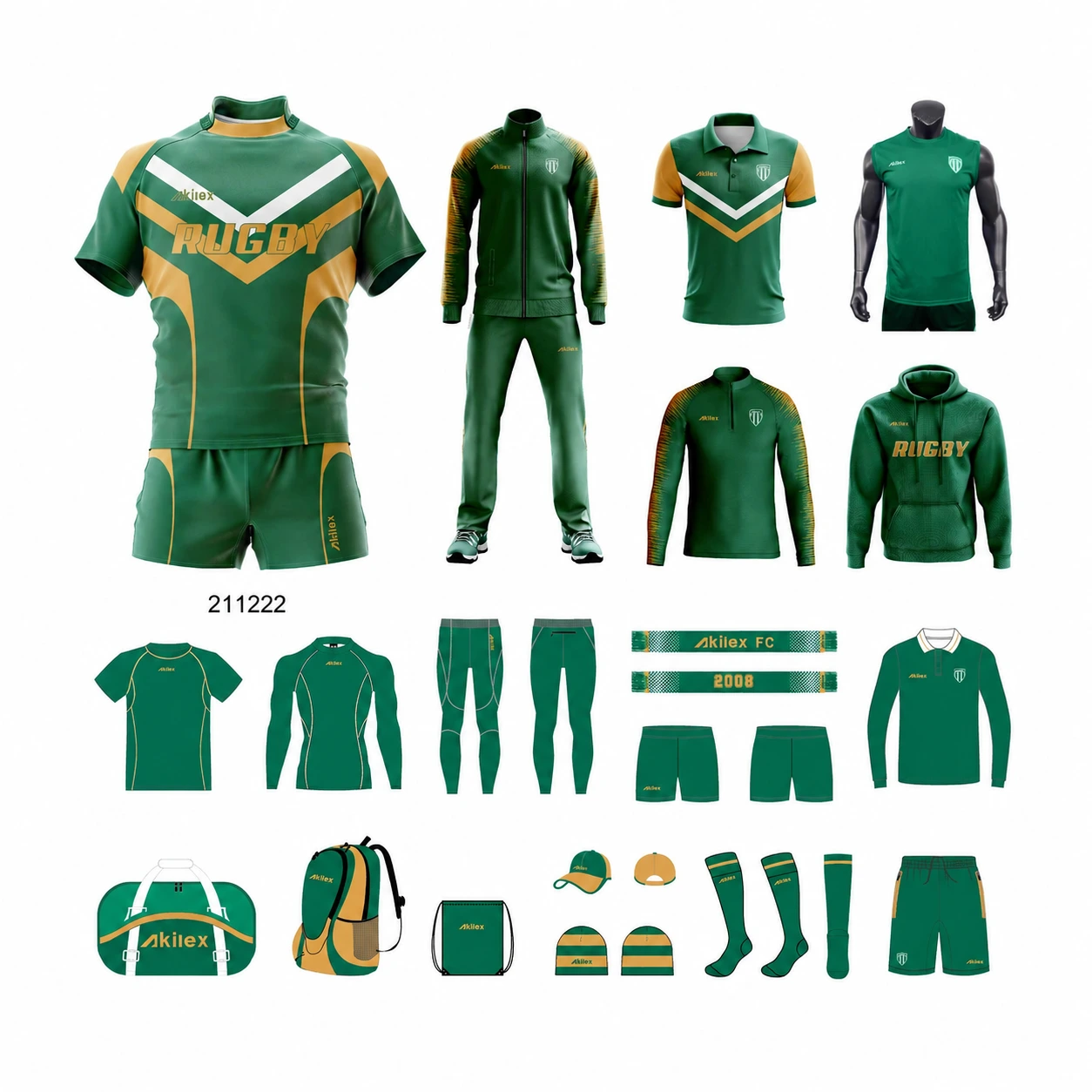 Premium Custom American Football Full Set Team Uniforms for Training & Game